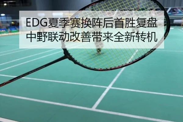EDG夏季赛换阵后首胜复盘 中野联动改善带来全新转机